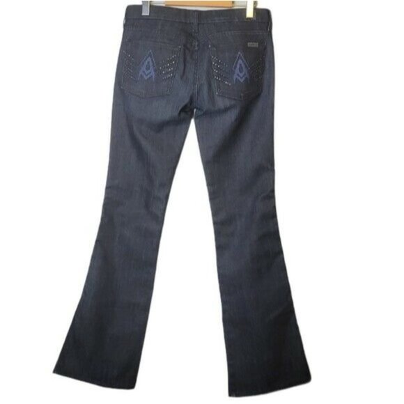 7 For All Mankind 'A' Pocket Boot Cut Jeans Mid Rise 28 - Picture 4 of 14